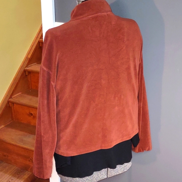 Wallflower Juniors Velour pullover zipup - Picture 2 of 7